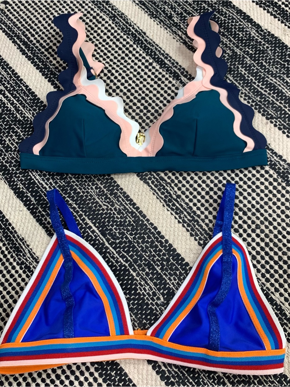 RYE Slick Bikini Top 2pc mix n match